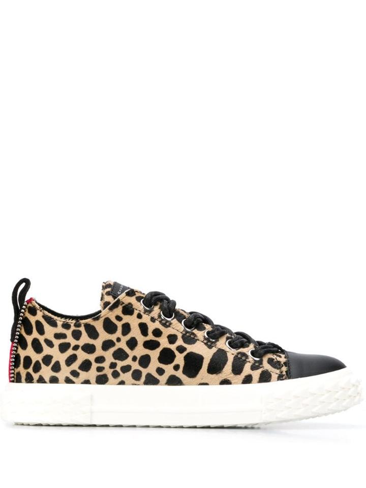 Giuseppe Zanotti Spotted Sneakers - Neutrals
