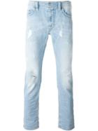 Diesel Thavar Slim Fit Jeans, Men's, Size: 29, Blue, Cotton/spandex/elastane