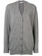 Stella Mccartney Front Button Long Cardigan - Grey