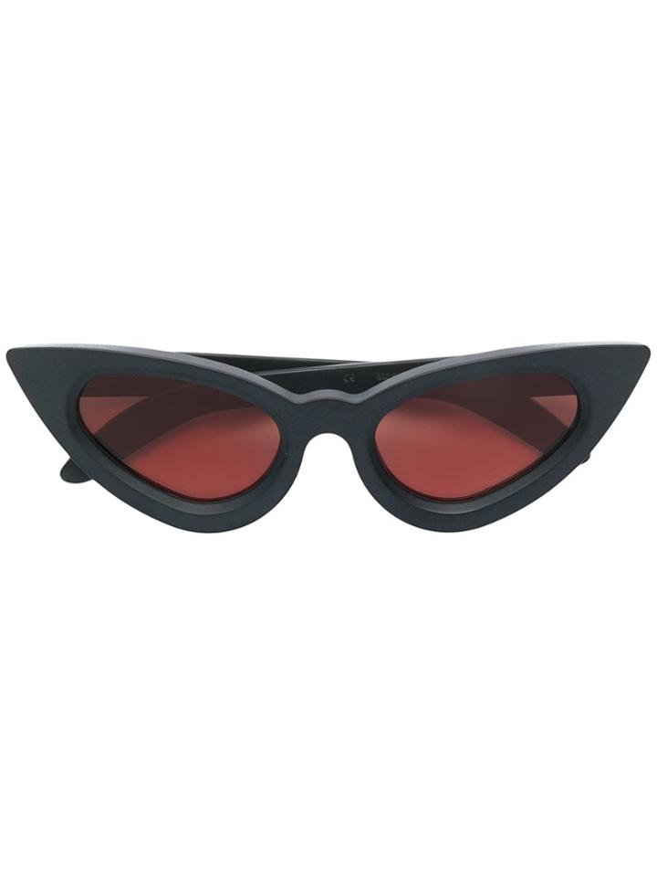 Kuboraum Maskey Cat Eye Sunglasses - Black