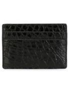 Versace Crocodile Effect Cardholder