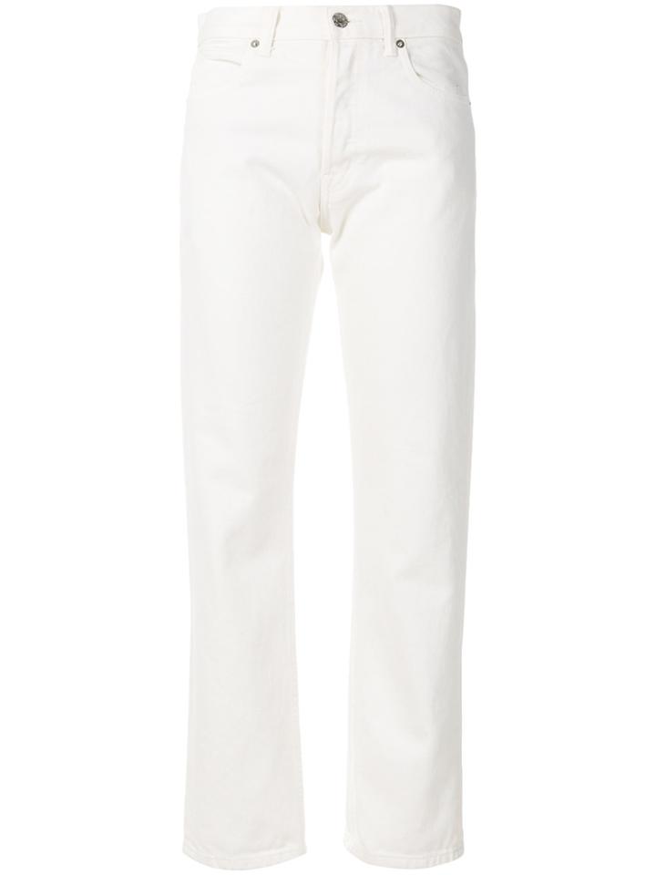 Helmut Lang Slim Fit Jeans - White