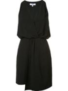 Likely V-neck Dress, Women's, Size: 2, Black, Polyester/spandex/elastane