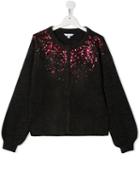 Little Marc Jacobs Knitted Sequin Cardigan - Grey