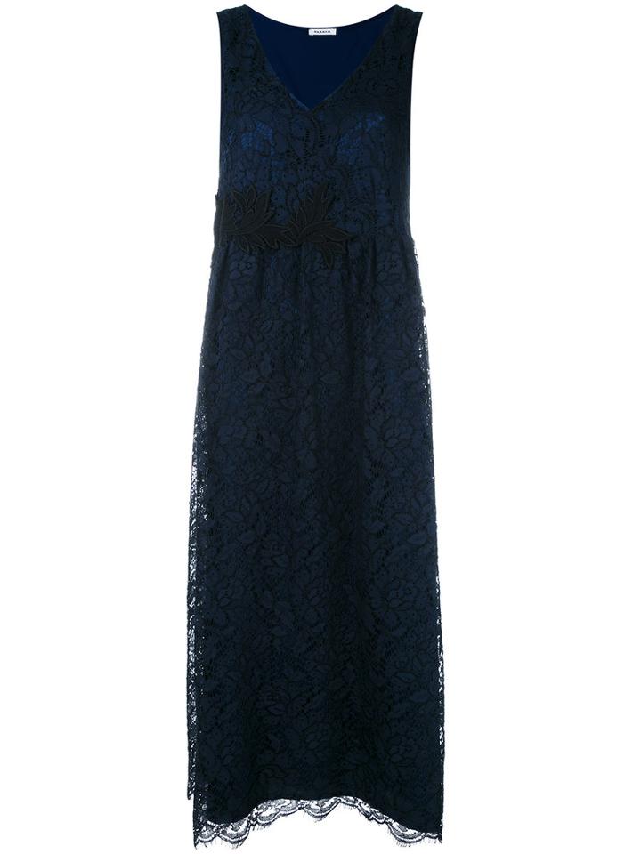 P.a.r.o.s.h. - Rift Dress - Women - Cotton/polyamide/polyester/viscose - S, Blue, Cotton/polyamide/polyester/viscose