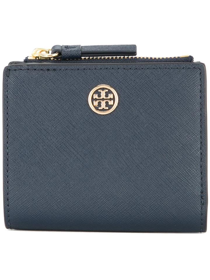 Tory Burch Robinson Mini Wallet - Blue