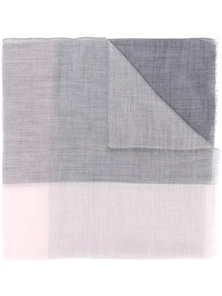 N.peal Check Print Scarf - Pink