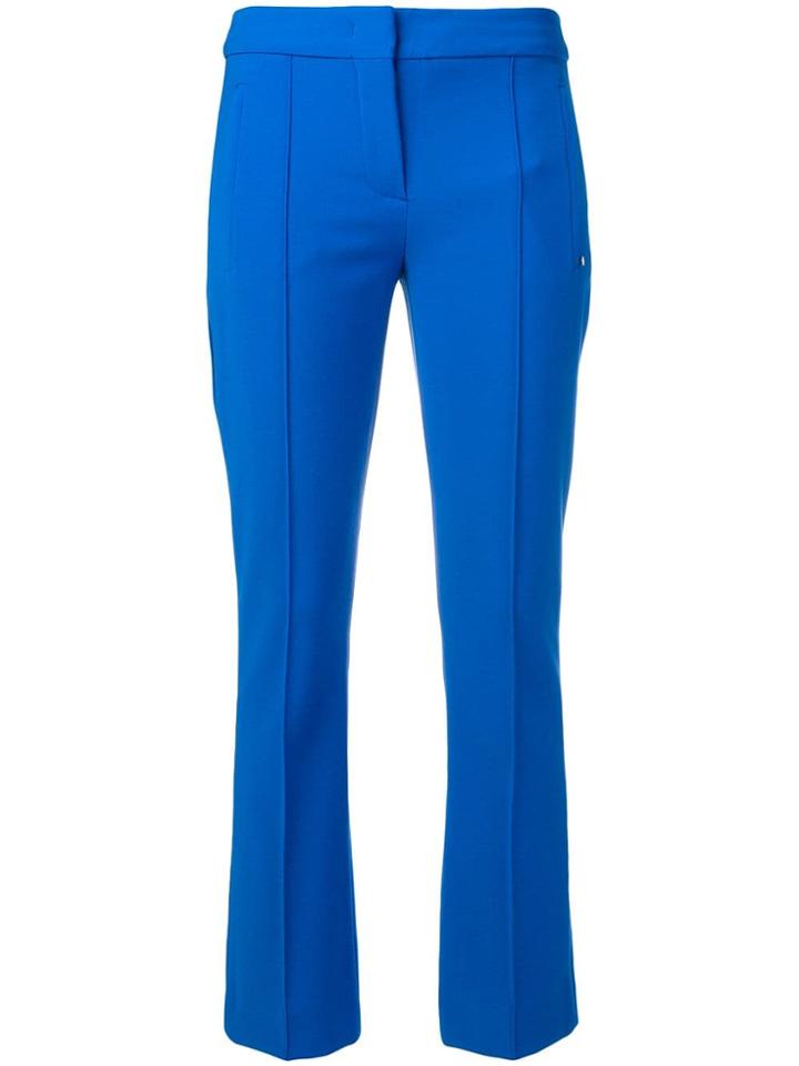 Sport Max Code Cropped Slim-fit Trousers - Blue