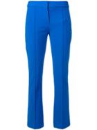 Sport Max Code Cropped Slim-fit Trousers - Blue