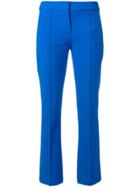 Sport Max Code Cropped Slim-fit Trousers - Blue