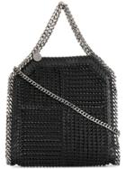 Stella Mccartney Woven Falabella Tote - Black