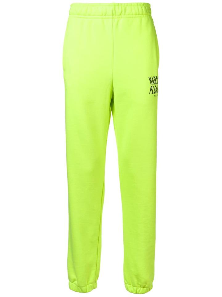Misbhv Hardcore Pleasure Track Pants - Yellow & Orange