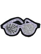 Olympia Le-tan Glasses Bag Badge - Pink & Purple