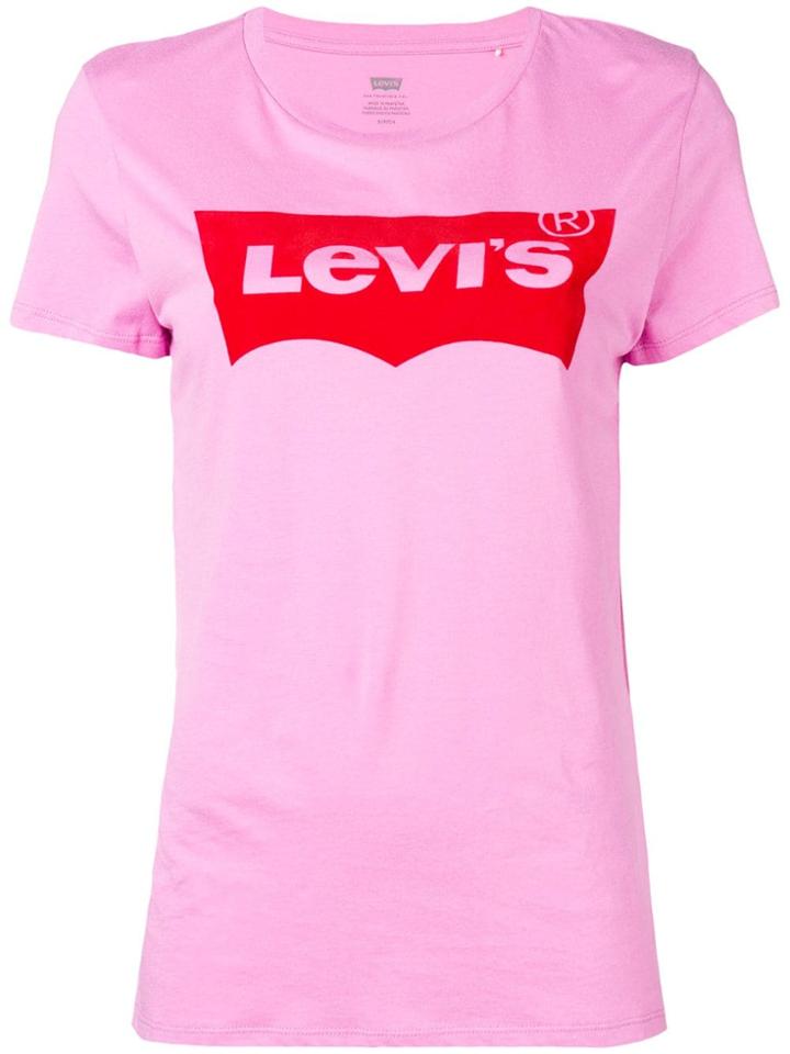 Levi's Logo T-shirt - Pink & Purple