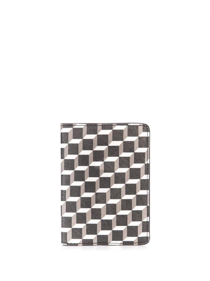 Pierre Hardy Geo Print Bifold Wallet - Black