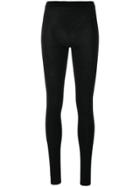 Rick Owens High Waist Leggings - Black