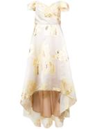 Aidan Mattox Asymmetrical Cocktail Dress - White