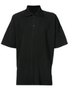 Homme Plissé Issey Miyake Pleated Shirt - Black