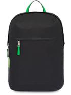 Prada Large Logo Backpack - Black