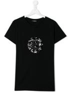 Balmain Kids Teen Sequinned T-shirt - Black