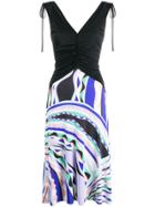 Emilio Pucci Riviera Print Dress - Black