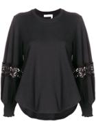 See By Chloé Lace Detail Blouse - Black