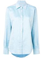 Holland & Holland Pointed Collar Shirt - Blue