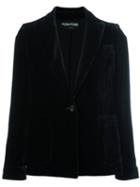 Tom Ford - Classic Blazer - Women - Silk/viscose - 36, Women's, Black, Silk/viscose