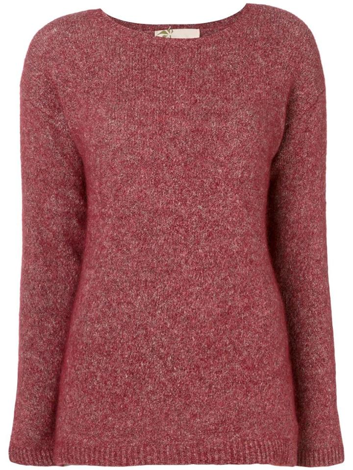 Local Loose Fit Sweater - Red