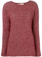 Local Loose Fit Sweater - Red