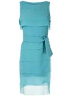 Gloria Coelho Layered Short Dress - Blue