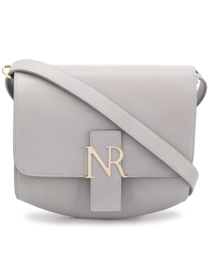 Nina Ricci Nr Crossbody Bag - Grey
