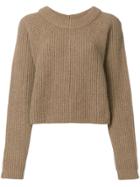 Lemaire Knitted Sweater - Nude & Neutrals