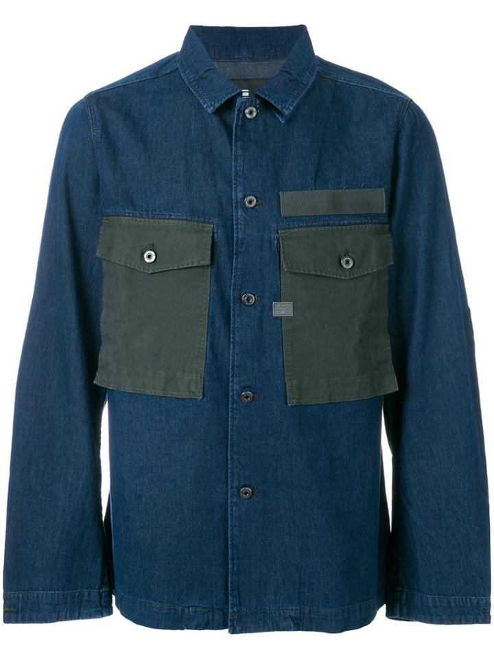 G-star Raw Oversized Pockets Denim Shirt - Unavailable
