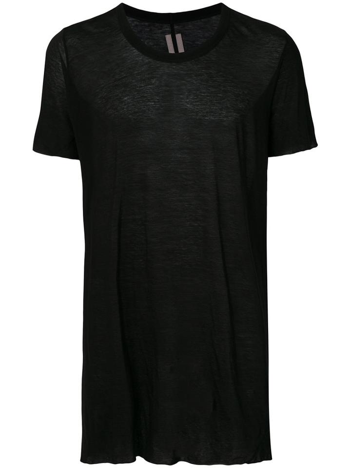 Rick Owens - Basic T-shirt - Men - Cotton - Xl, Black, Cotton