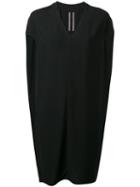 Rick Owens Floating Dress, Women's, Size: 42, Black, Viscose/acetate