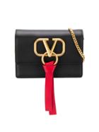Valentino Vring Shoulder Bag - Black