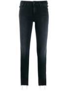 Mother Slim Fit Jeans - Black