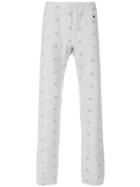 Champion Pattern Print Track Pants - Grey