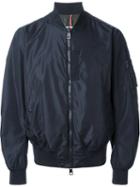 Moncler Timothe Bomber Jacket, Men's, Size: 2, Blue, Polyamide