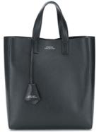 Versace Collection Printed Logo Tote - Black