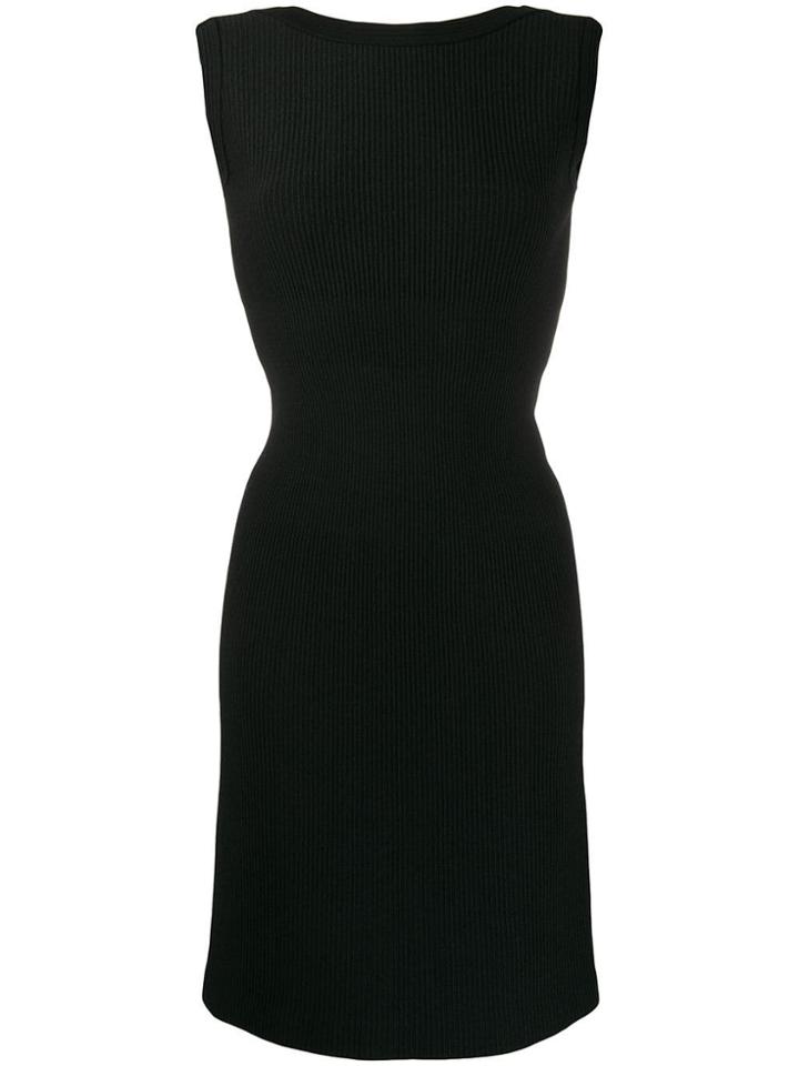 Alaïa Pre-owned 2000 Fitted Dress - Black