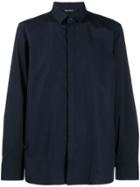 Neil Barrett Concealed Fastening Shirt - Blue
