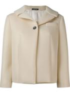 Maison Margiela Single Button Jacket, Women's, Size: 44, Nude/neutrals, Polyester/viscose