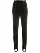 Romeo Gigli Pre-owned 1990's High Skinny Ankle Strap Leggings - Green