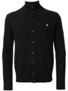 Loveless High Neck Cardigan, Men's, Size: 1, Black, Cashmere