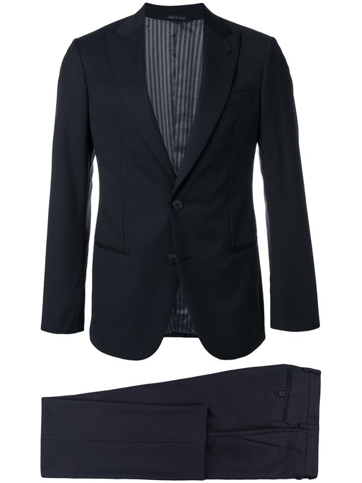 Giorgio Armani Slim-fit Two-piece Suit - Blue