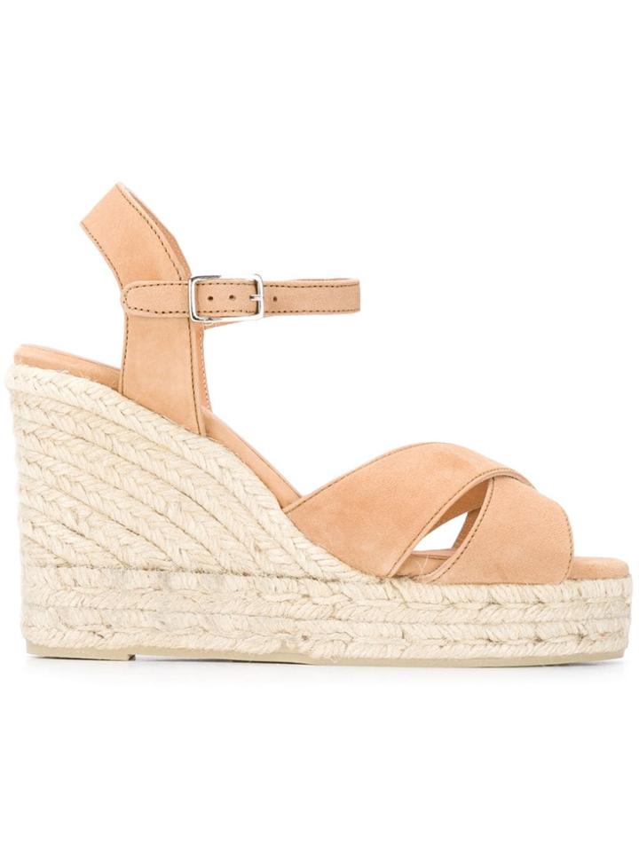 Castañer Blaudell Wedge Espadrilles - Neutrals