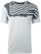 Golden Goose Deluxe Brand Flag T-shirt, Men's, Size: M, Grey, Cotton