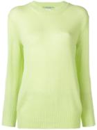 Ermanno Scervino Embroidered Logo Jumper - Green